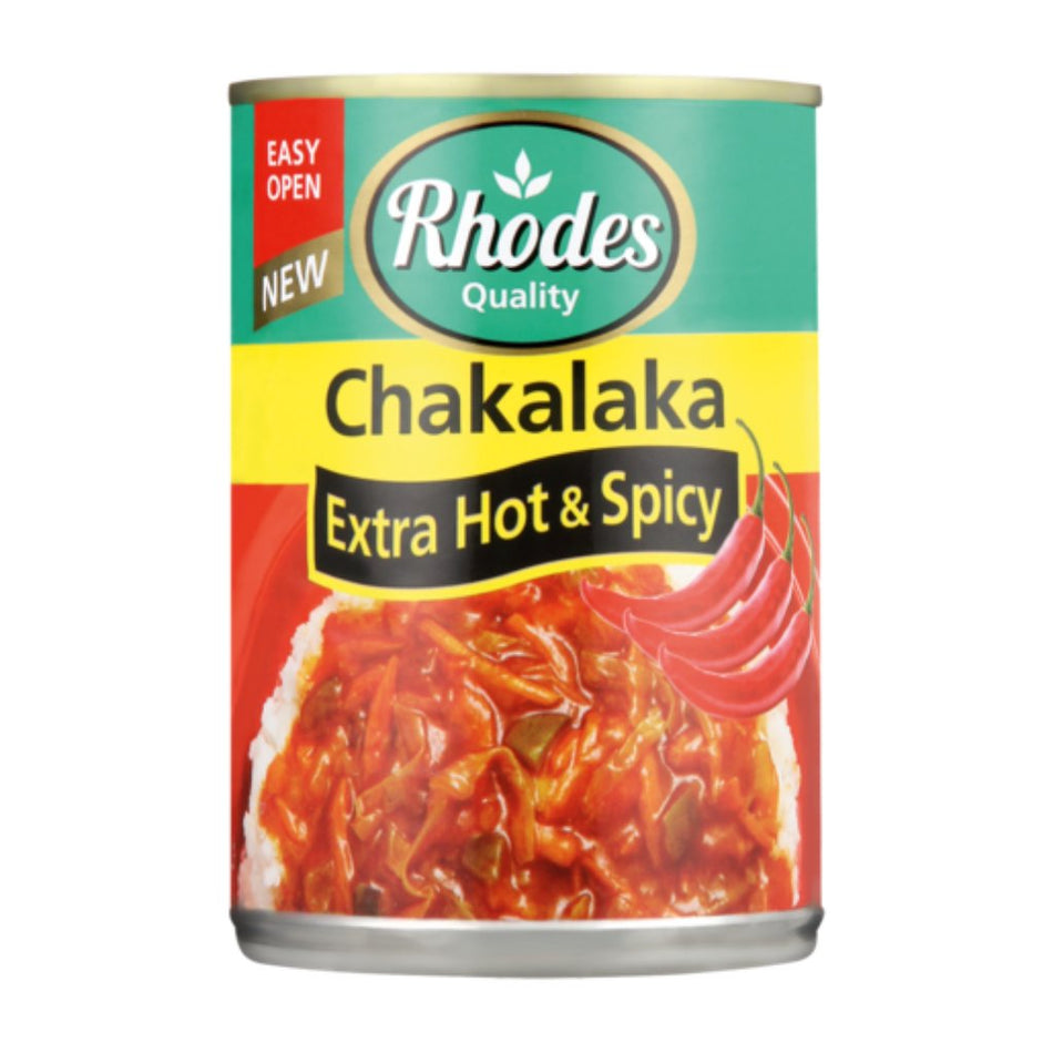 Rhodes Chakalaka Hot & Spicy 400G