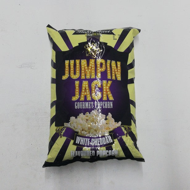 Jumpin Jack Popcorn White Cheddar 100G
