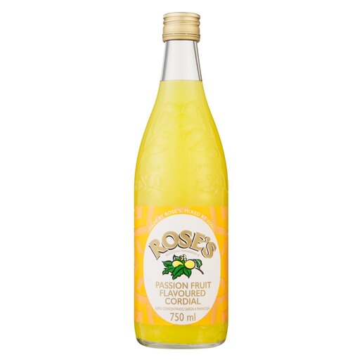 Rose's Cordial 750ML Passion Fruit