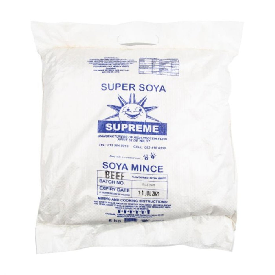 Supreme Soya Mince Beef 5KG DEFAULT TITLE