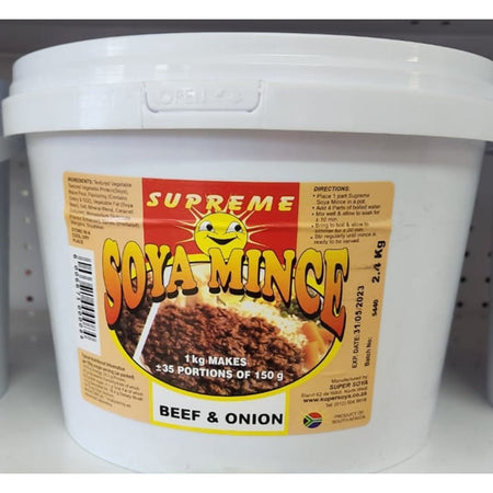 Supreme Soya Mince 2.4KG Beef & Onion