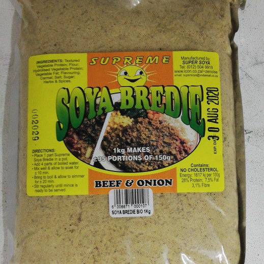 Supreme Soya Bredie Beef & Onion 1KG DEFAULT TITLE
