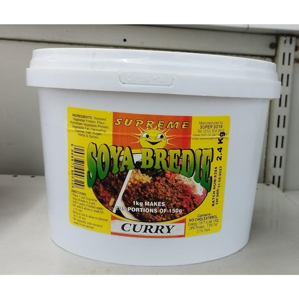 Supreme Soya Bredie 2.4KG Curry