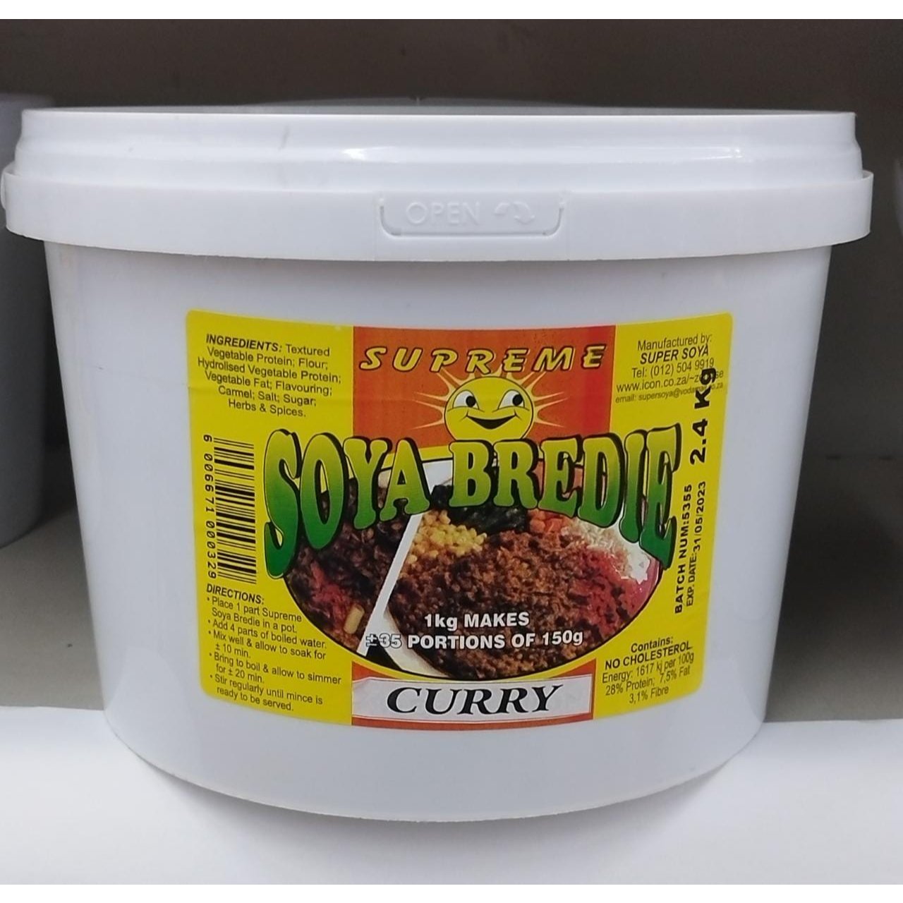 Supreme Soya Mince 2.4KG Curry