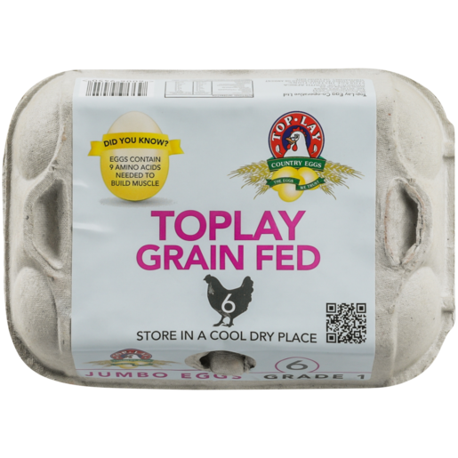 Top Lay Eggs Jumbo 6'S -