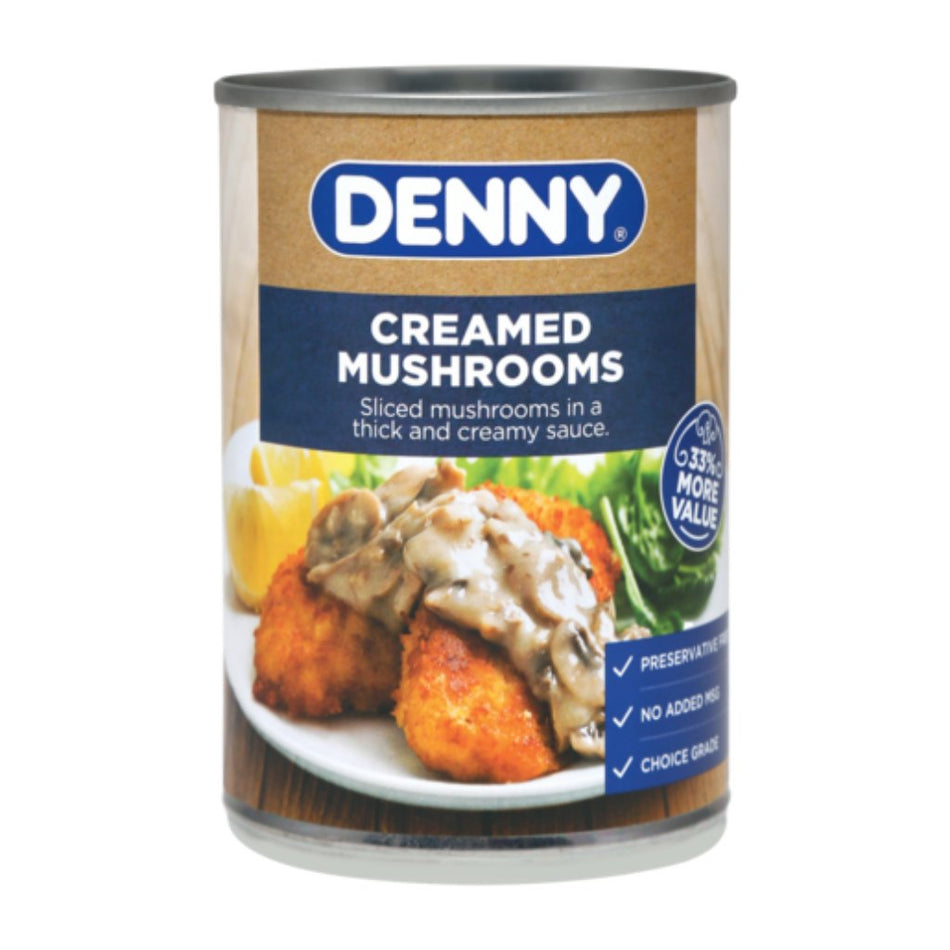 Denny Sauce Creamed Mushrooms 400G