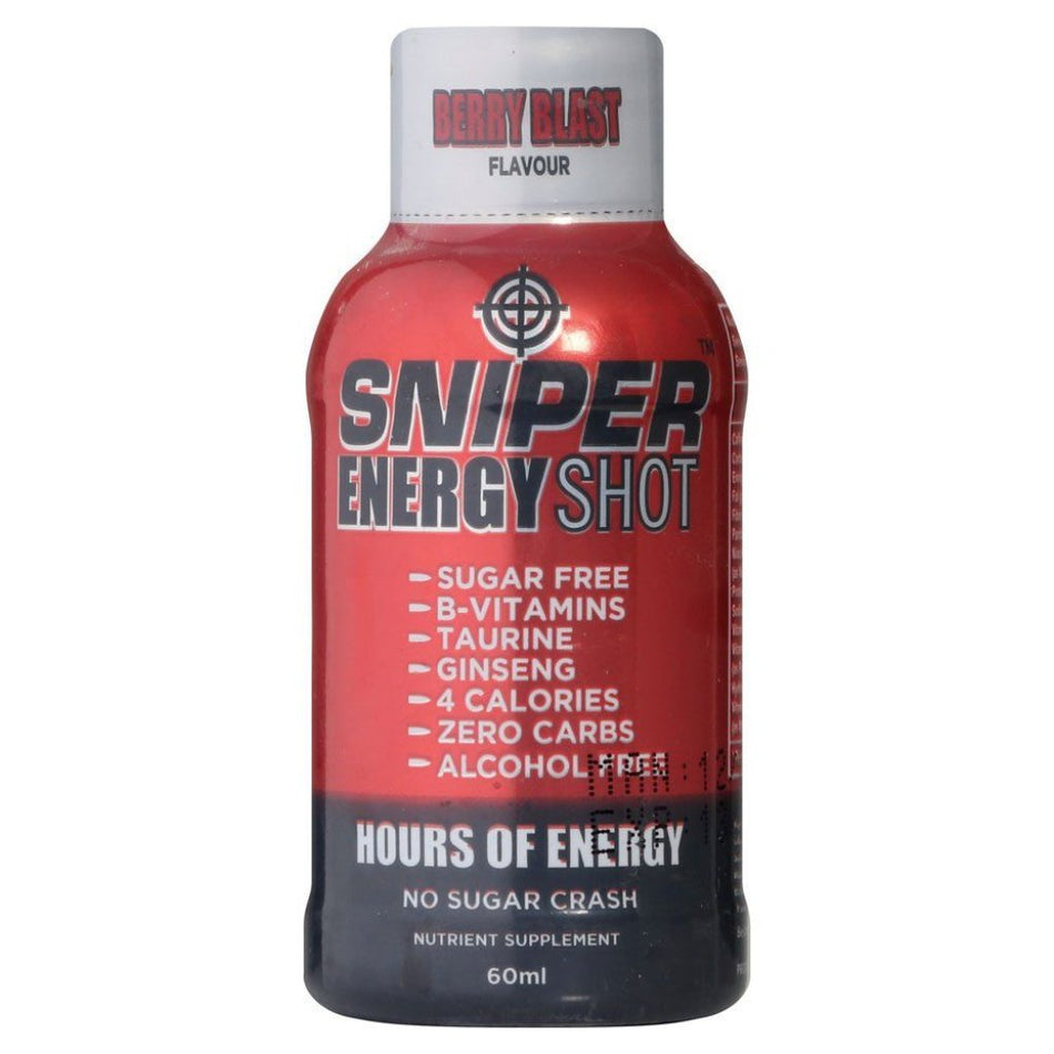 Sniper Energy Drink Shot Berry 60ML