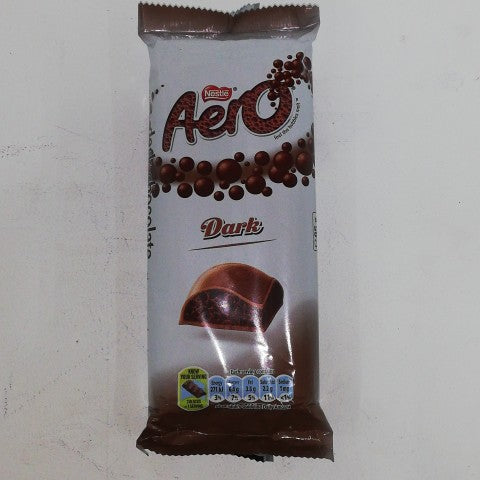 Nestle Chocolate Aero Dark 85G