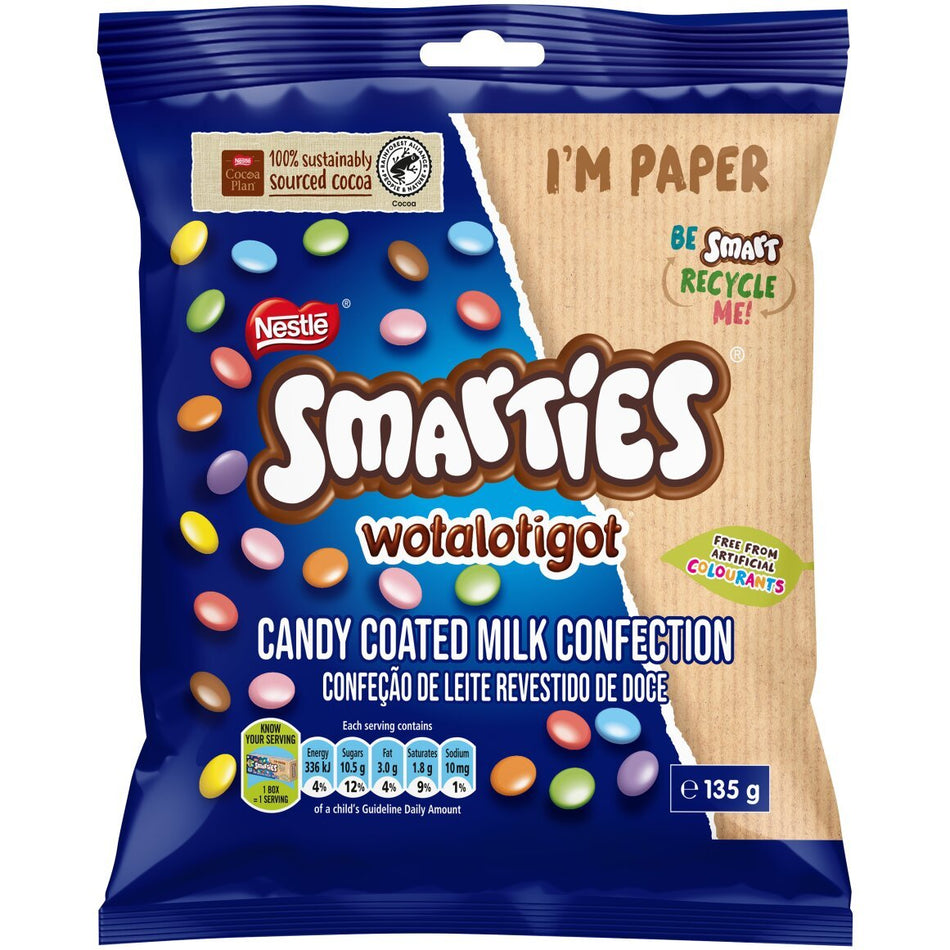 Nestle Chocolate Smarties Mini Bag 135G