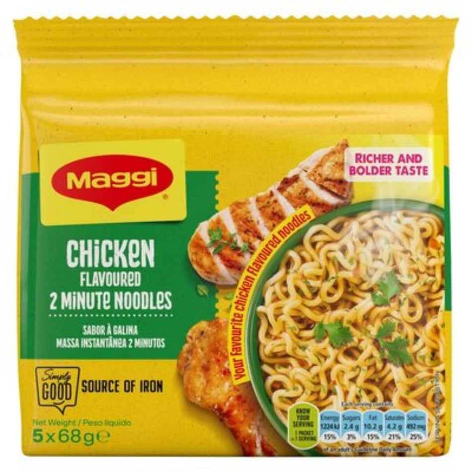 Maggi 2-Minute Noodles Chicken 5 Pack