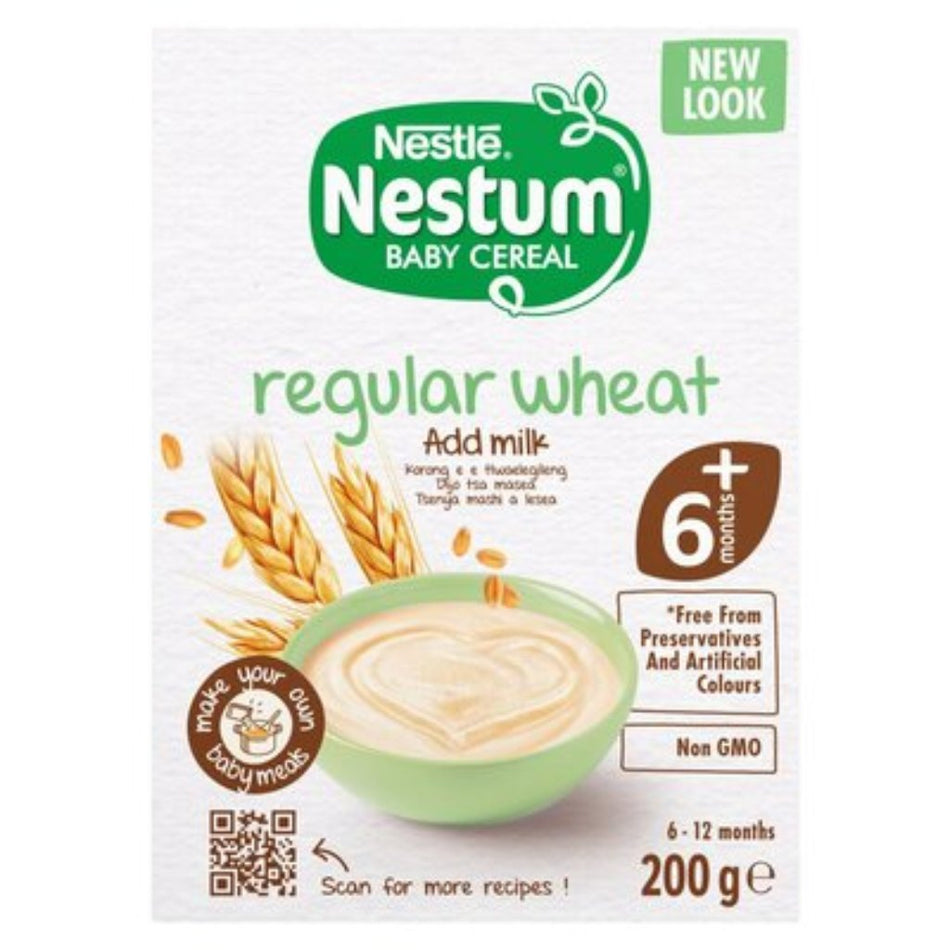 Nestle Baby Cereal Nestum Regular Wheat 200G