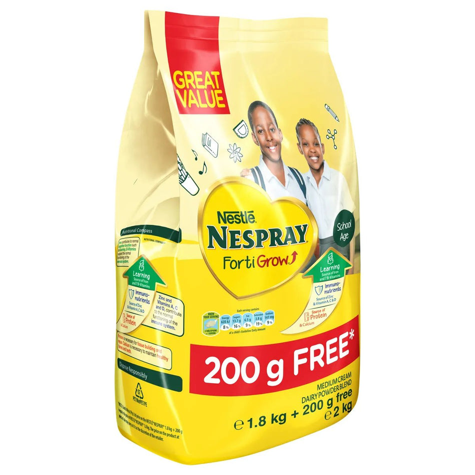 Nestle Milk Powder Nespray Forti Grow 2KG