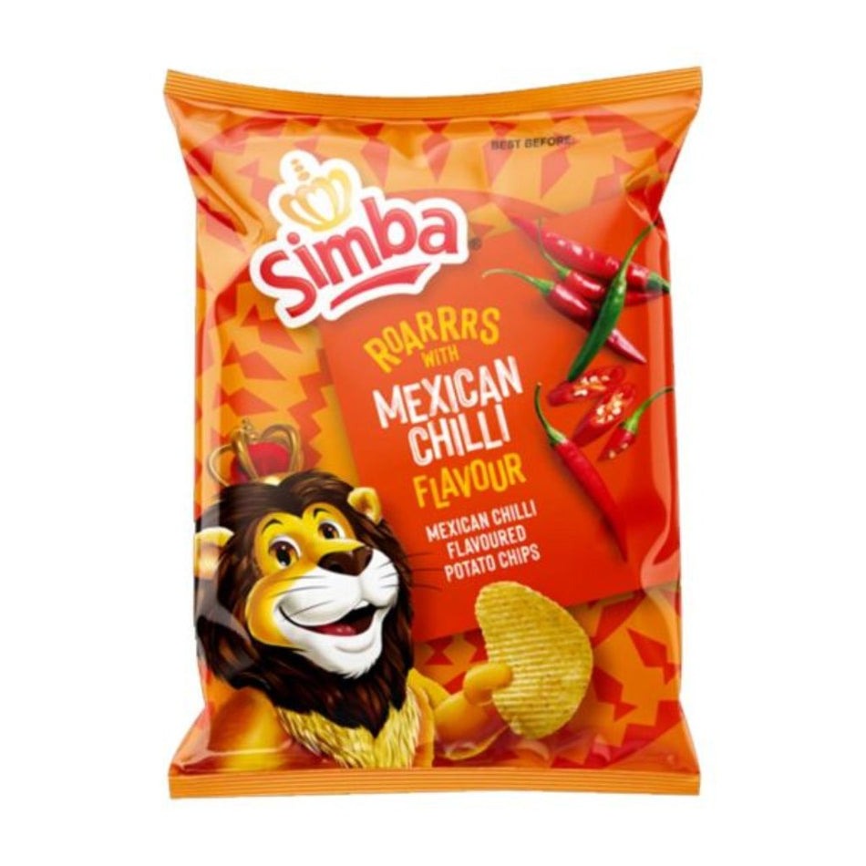 Simba Potato Chips Mexican Chilli 120G Mexican Chilli