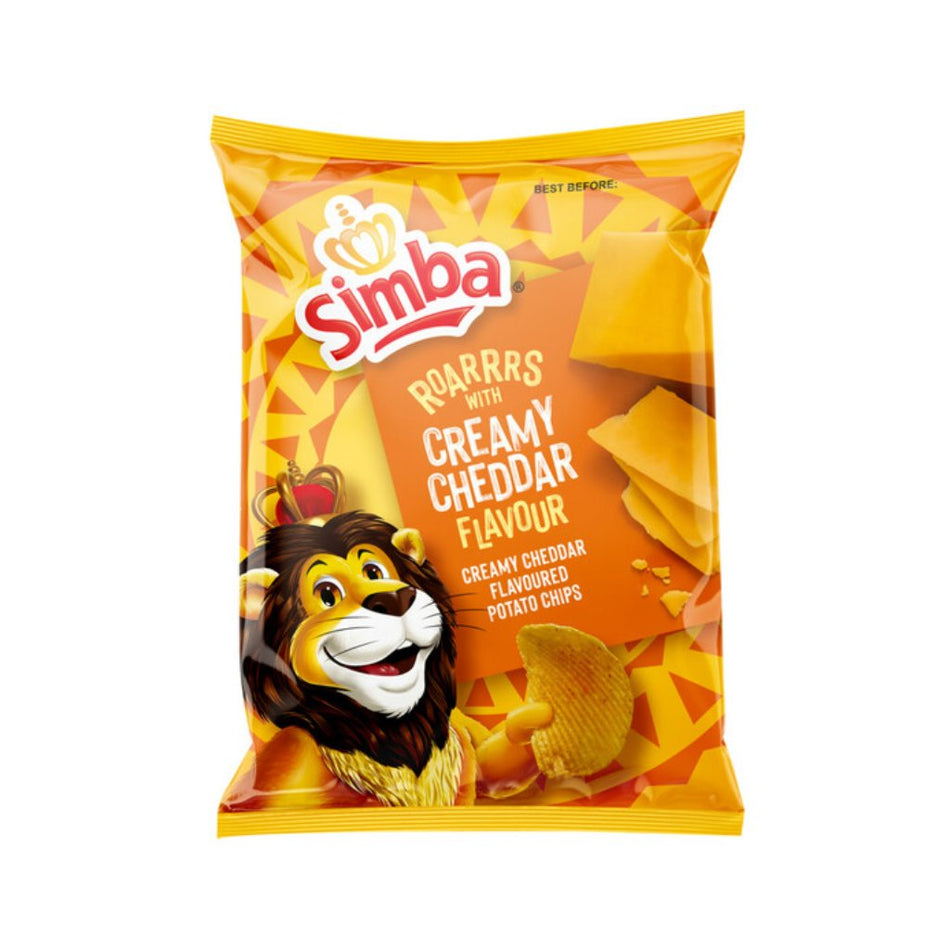 Simba Potato Chips Creamy Cheddar 120G