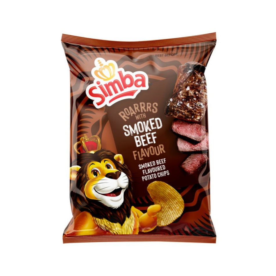 Simba Potato Chips Smoked Beef 120G