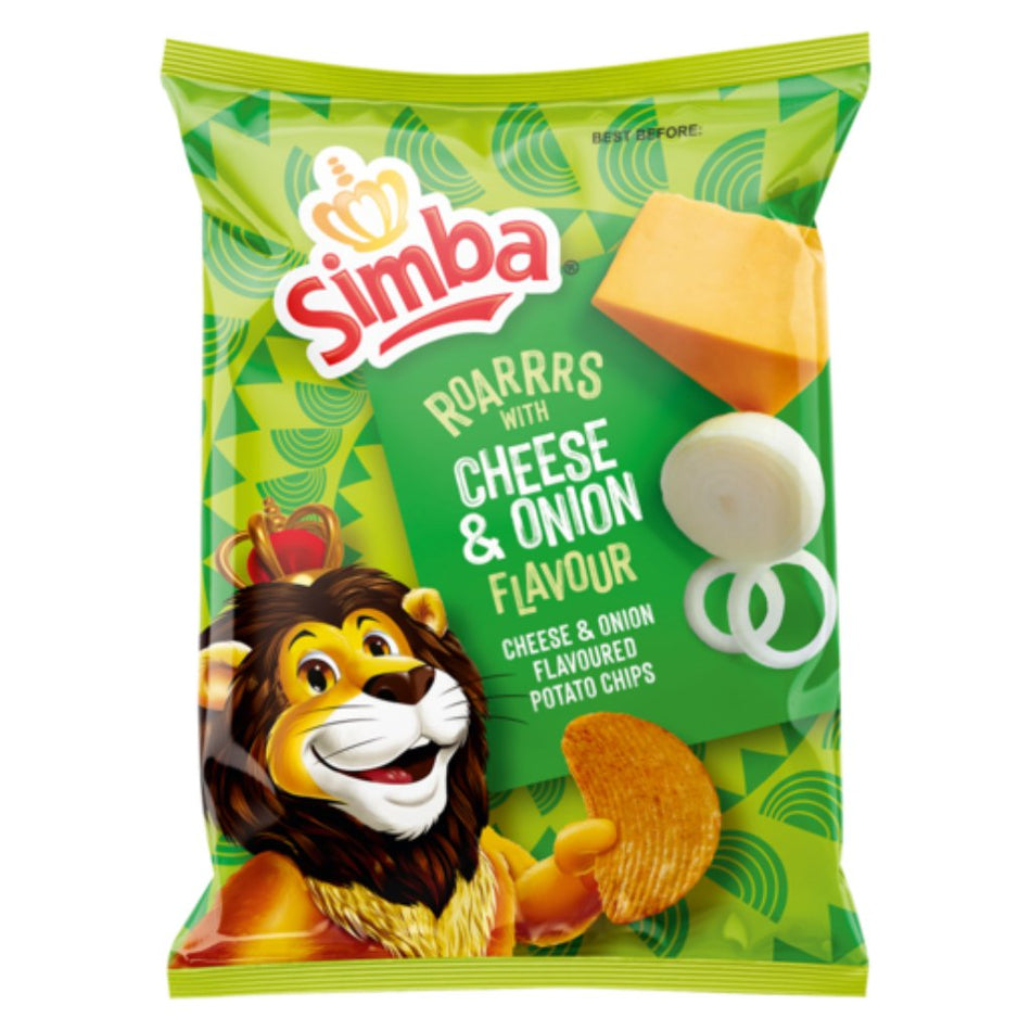Simba Potato Chips Cheese & onion 120G