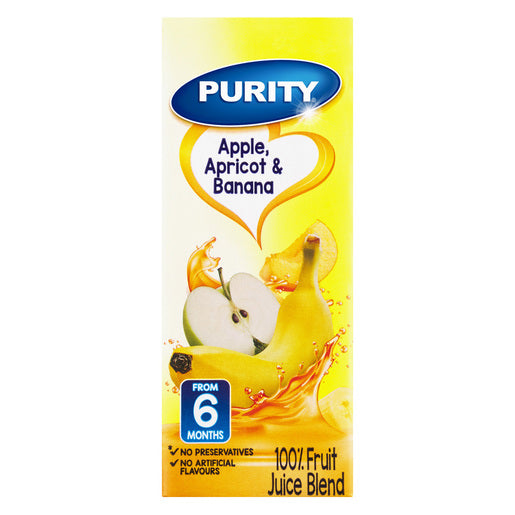 Purity Cooldrink Apple, Apricot & Banana 200ML