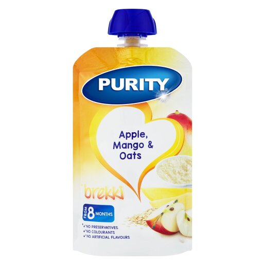 Purity Pouch Apple, Juicy Mango & Oats 110ML