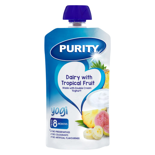 Purity Pouch Dairy With Tropical Fruit 110ML