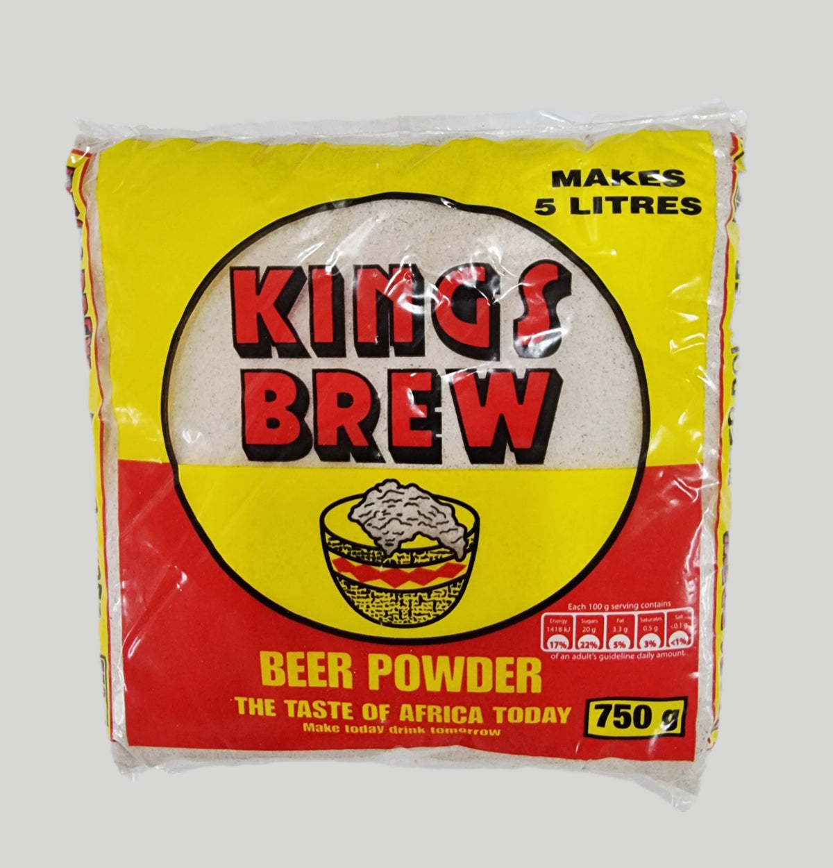 Kings Brew Powder Beer 750G Beer