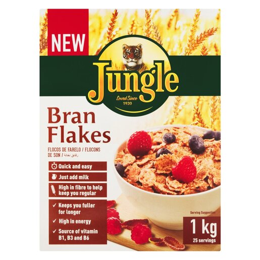Jungle Bran Flakes Regular 1KG -