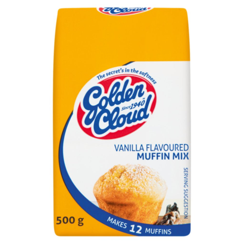 Golden Cloud Muffin Mix Vanilla 500G