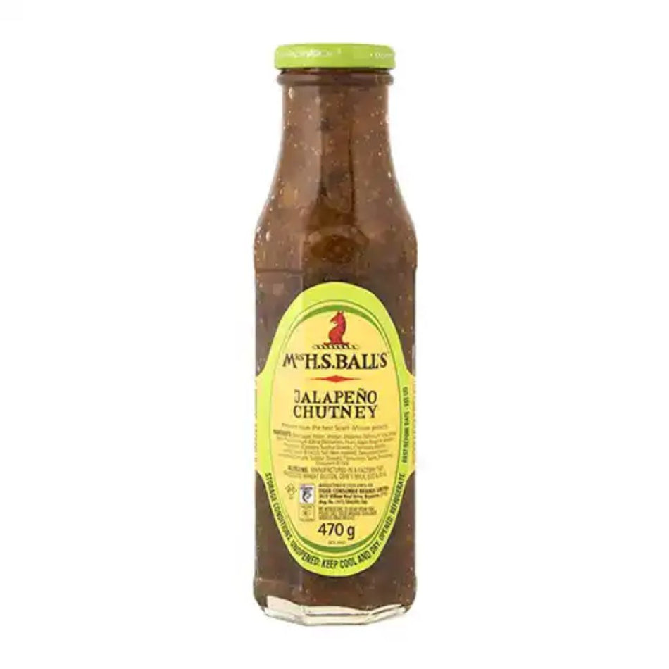Mrs H.S.Ball's Chutney Jalapeno 470G