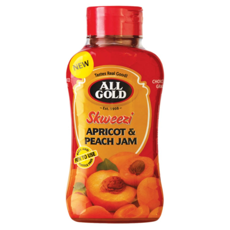 All Gold Jam Apricot & Peach 460G