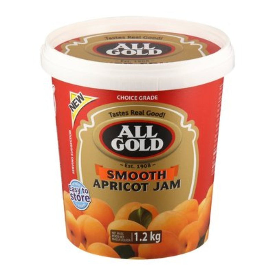 All Gold Jam Smooth Apricot 1.2KG