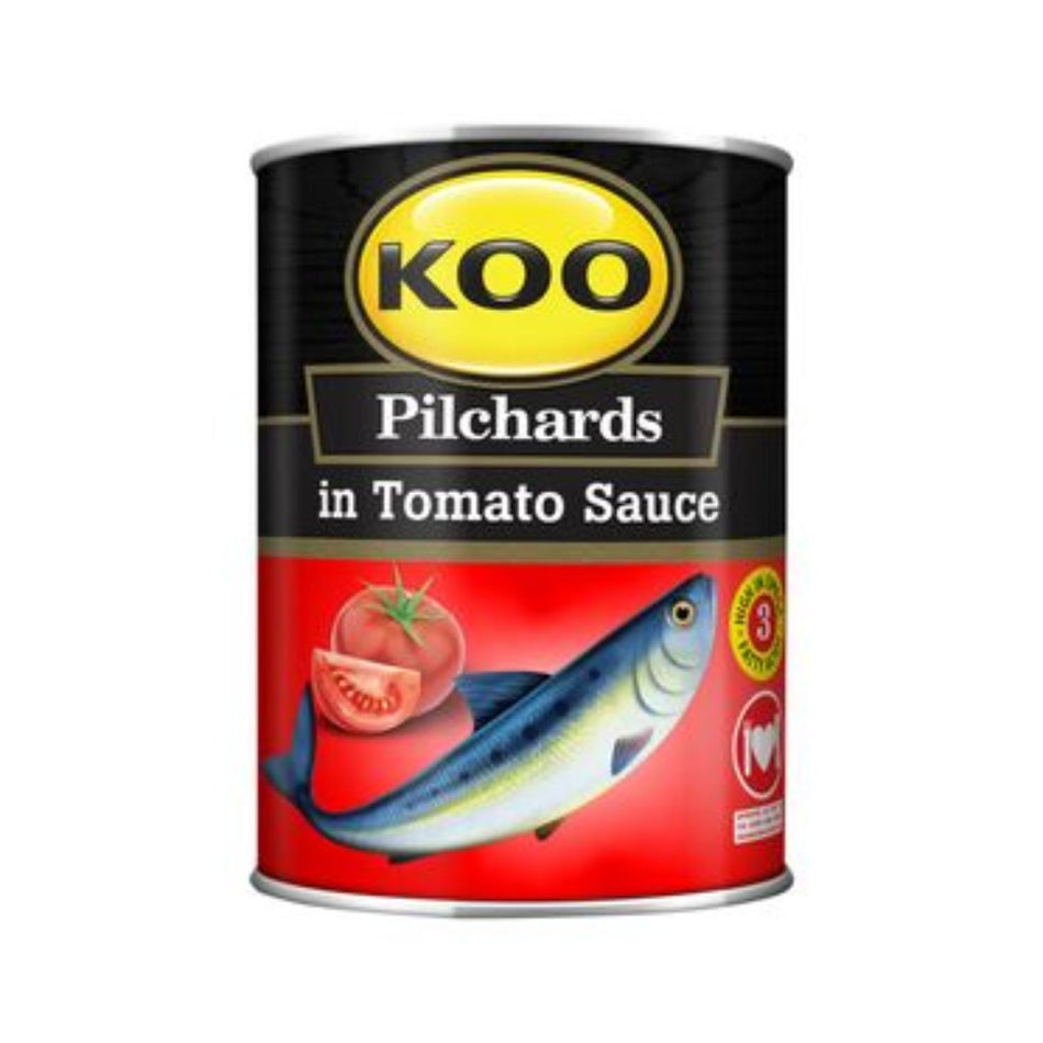 Koo Pilchards Tomato Sauce 400G