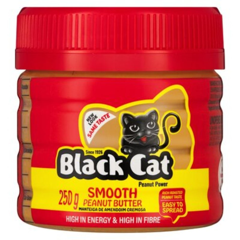 Black Cat Peanut Butter Smooth 250G