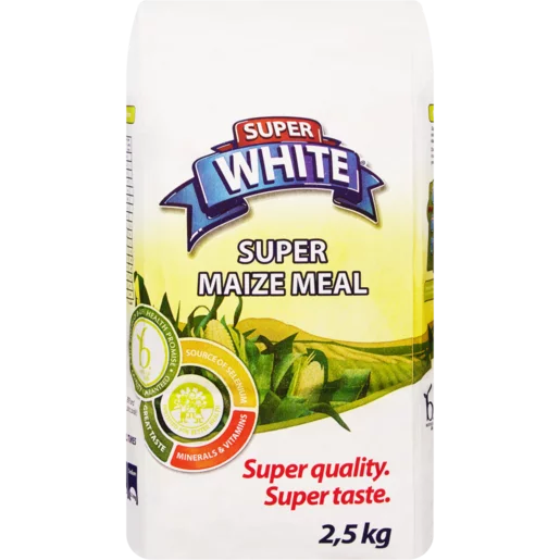 Super White Mieliemeel Super 2.5KG -