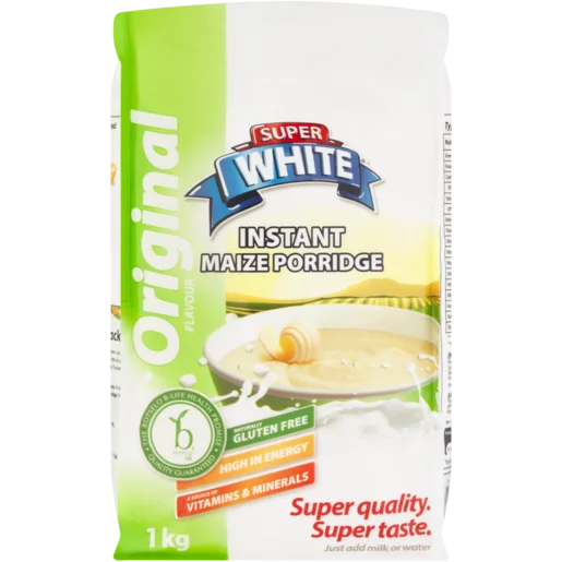 Super White Instant Porridge 1KG Original