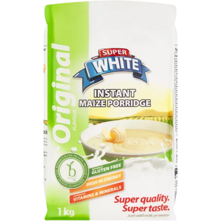 Super White Instant Porridge 1KG Original
