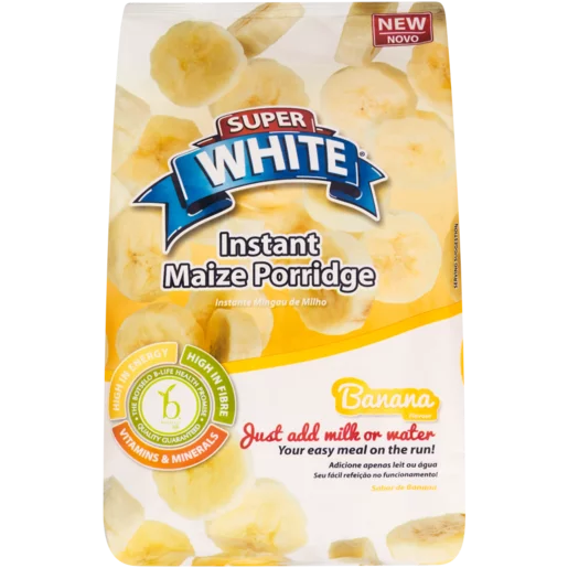 Super White Instant Porridge 1KG Banana