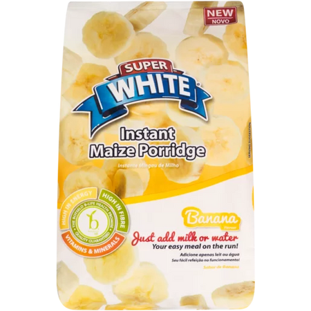 Super White Instant Porridge 1KG Banana