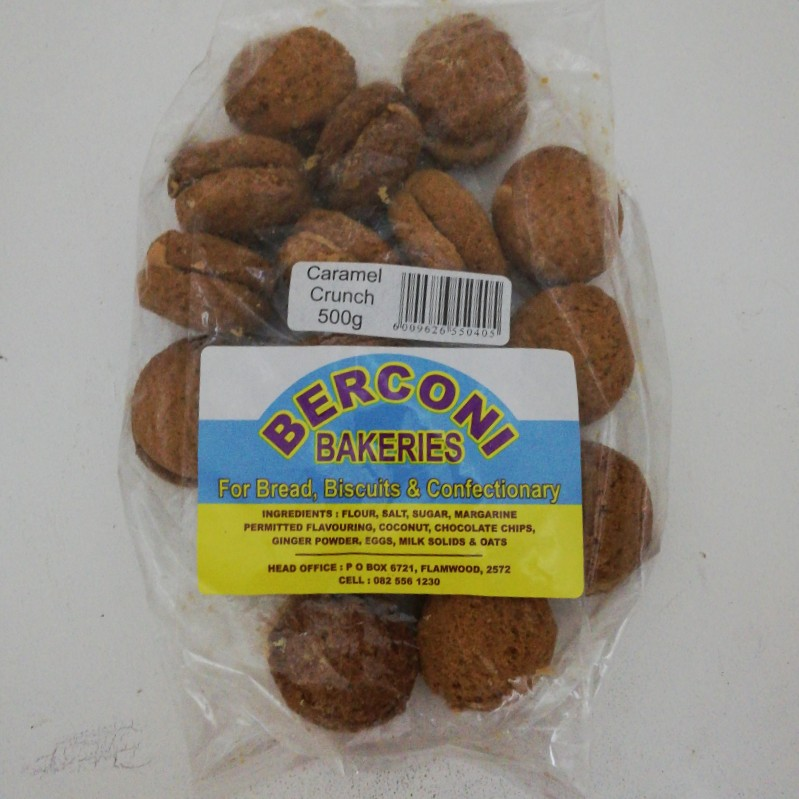 Berconi Biscuits Caramel crunch 500G