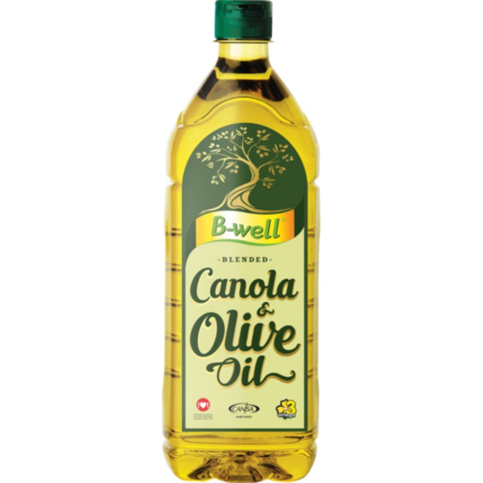 B-Well Oil Canola & Olive Blend 1L