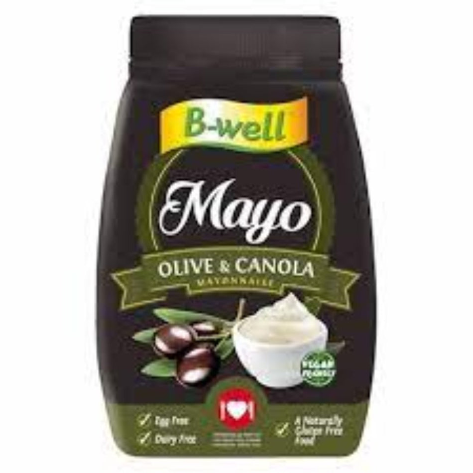 B-Well Mayonnaise Olive & Canola 740G