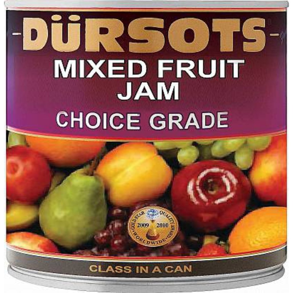 Dursots Jam Mixed Fruit 900G -