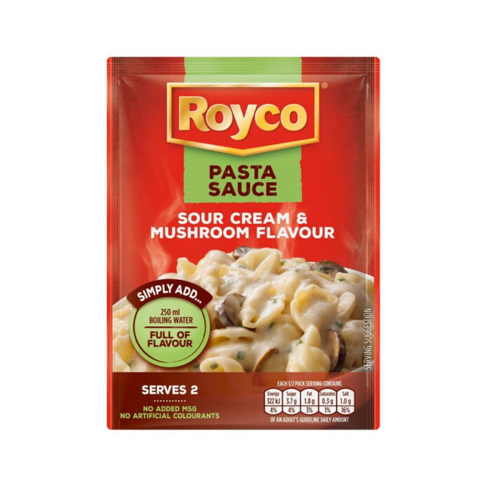Royco Pasta Sauce Sour Cream & Mushroom 45G