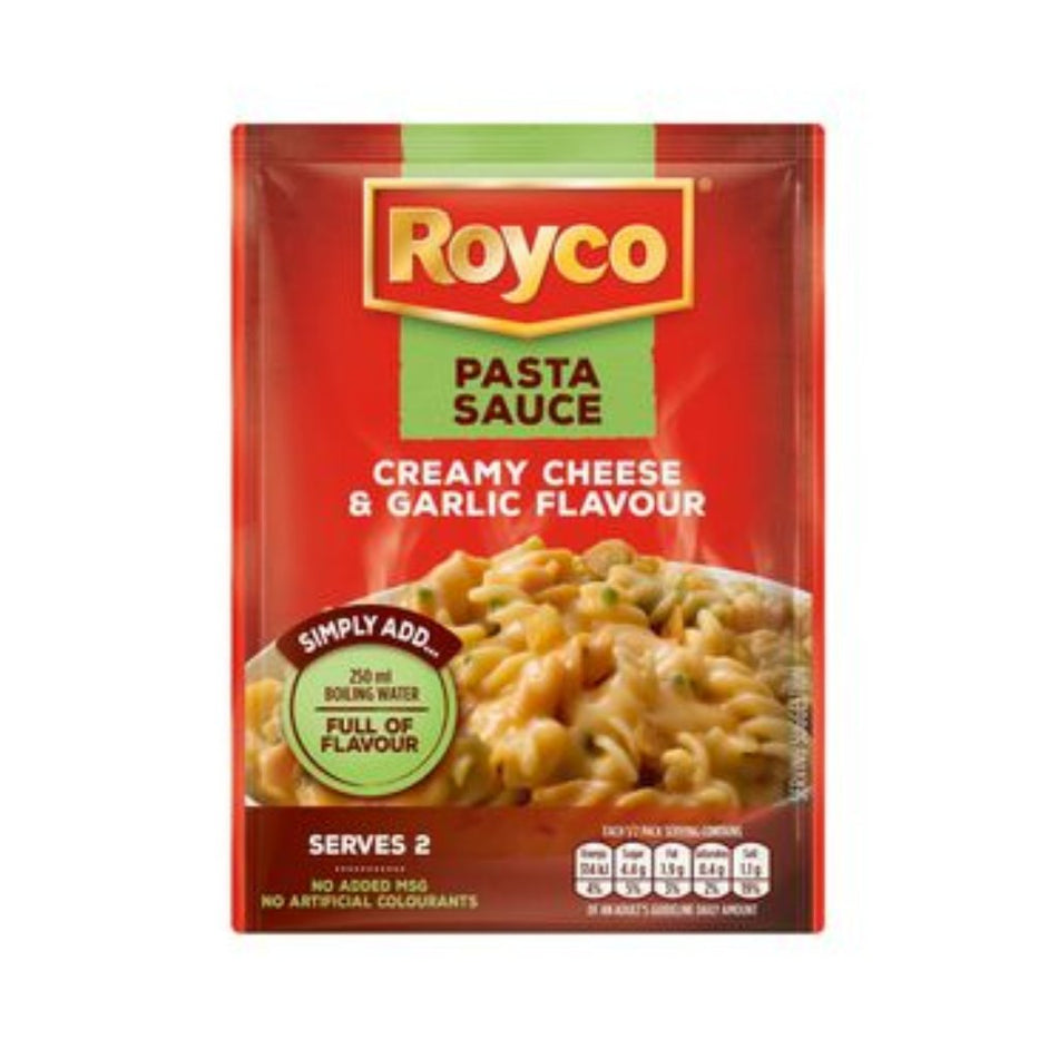 Royco Pasta Sauce Creamy Cheese & Garlic 45G