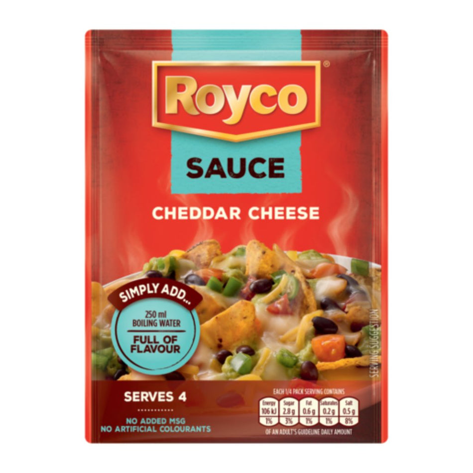 Royco Sauce Cheddar Cheese 38G