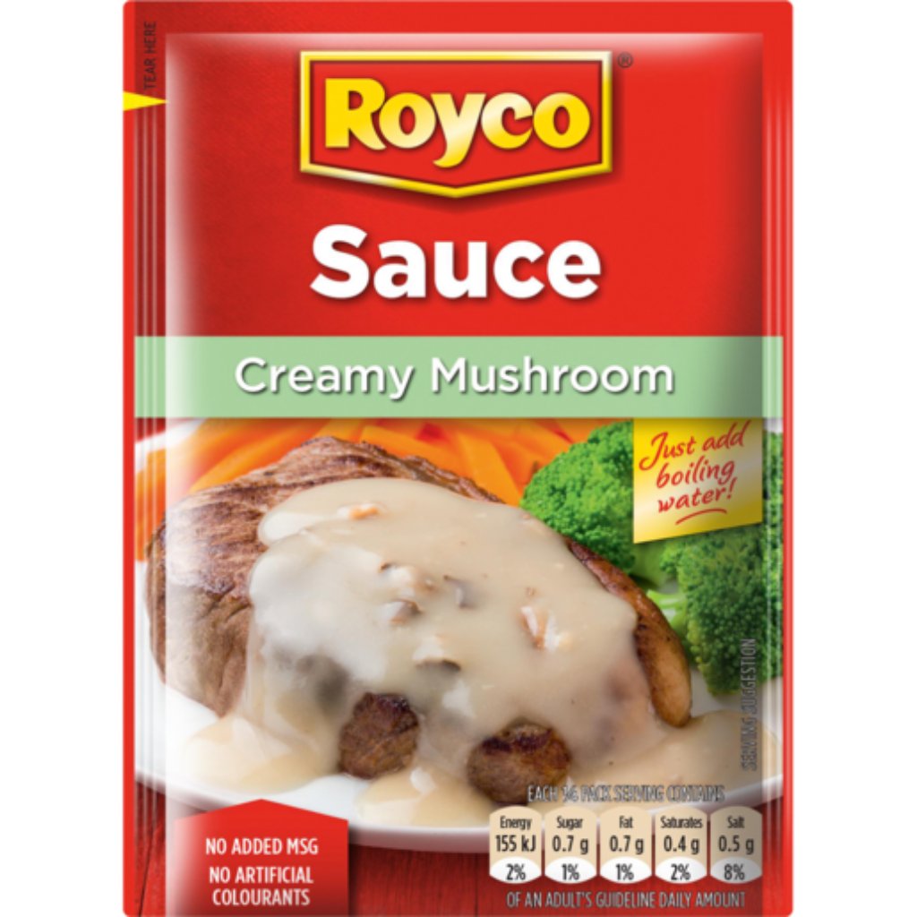 Royoco Rice Sauce Royco Sauce Creamy Mushroom 38G – NWK Shop