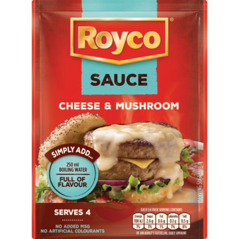Royco Sauce Cheese & Mushroom 37G