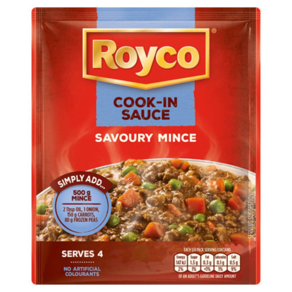 Royco Cook in Sauce Savoury Mince 42G
