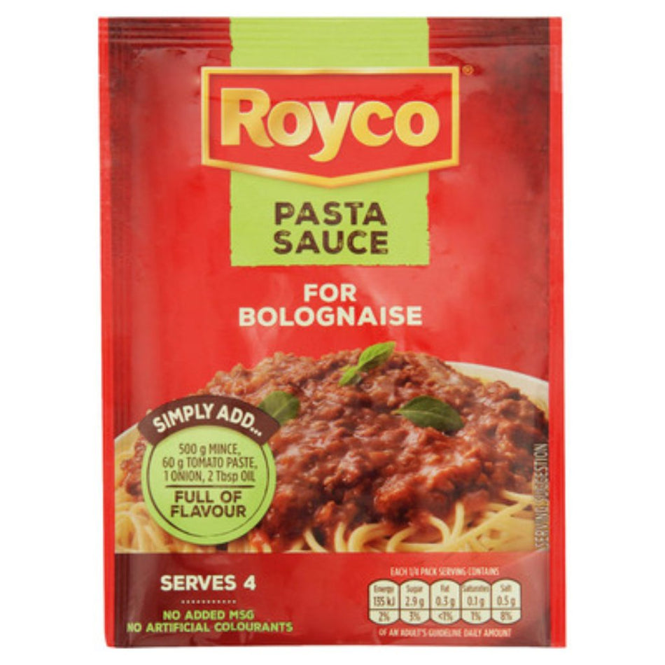 Royco Pasta Sauce Bolognaise 37G