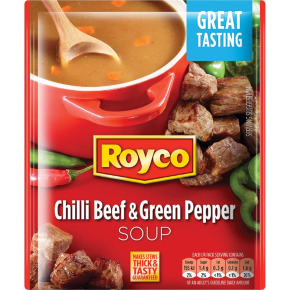 Royco Soup Chilli Beef & Green Pepper 45G