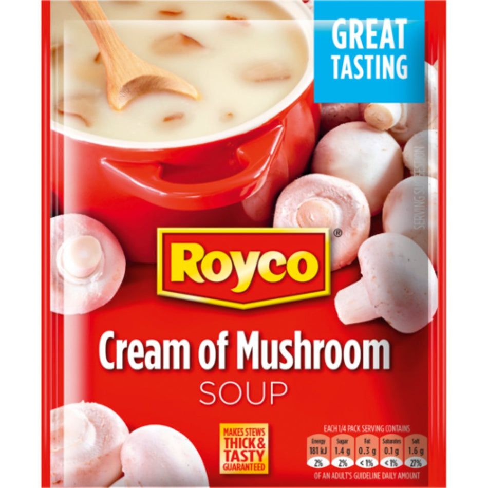 Royco Soup Cream of mushroom 55G