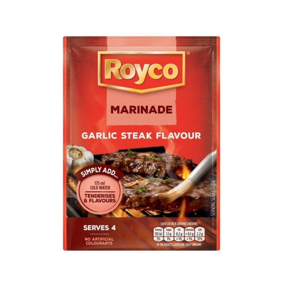 Royco Marinade Garlic Steak 39G